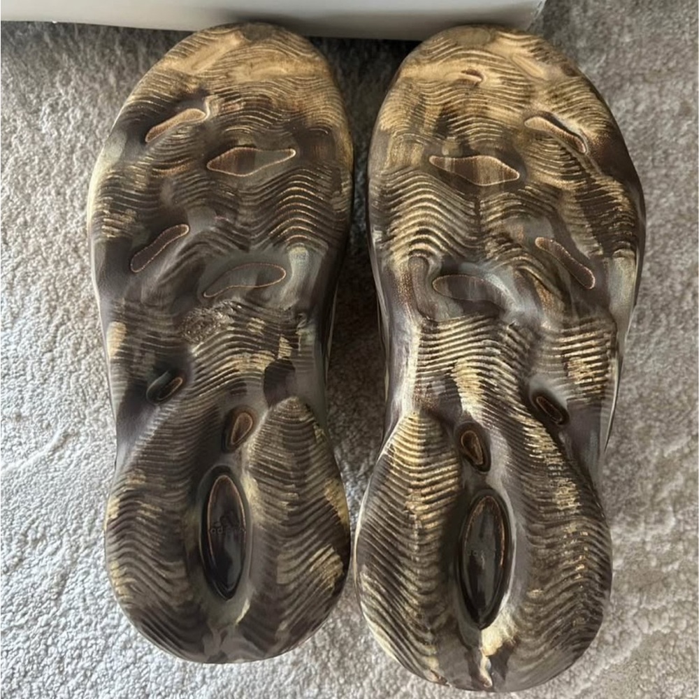adidas Kids Shoes in Cream and Black - Picture 2 of 3